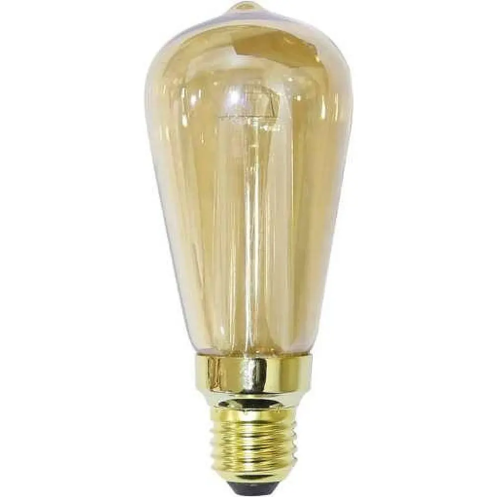 لمبات نجف ديكوريه شكل كمثرى 2.5 واط مع لمسة اضاءة ديكور لون الاضاءة اصفر يمكن استخدامها في لمبات النجف والثريات اضاءة فاخر وراقية في نفس الوقت E27